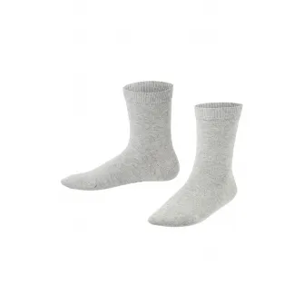Falke, Set de sosete lungi cu model + ambalaj personalizat - 3 perechi, Gri melange, Roz, 31-34 EU