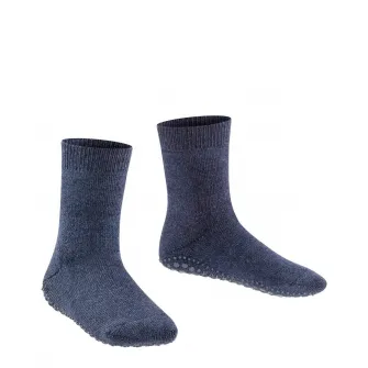 Falke, Sosete din amestec de lana merinos cu model aderent Capspads, Albastru inchis, 35-38 EU