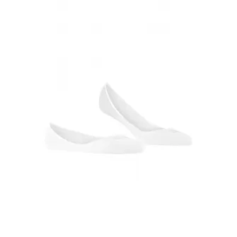 Falke, Sosete foarte scurte din amestec de bumbac, Alb, 39-40