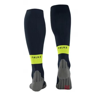 Falke, Sosete lungi peste genunchi, pentru alergare RU Energy, Verde lime, Bleumarin, 39-42