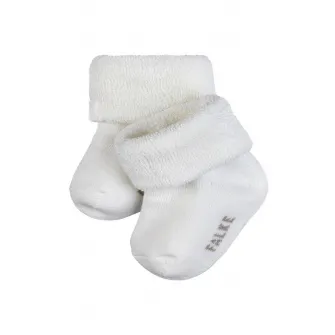 Falke,Sosete scurte din amestec de bumbac My First Socks, Alb murdar, 18 EU