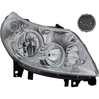 Far dreapta fata halogen TYC, pentru Citroen Jumper, Fiat Ducato III, Peugeot Boxer 2006-2010