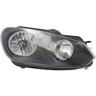 Far dreapta fata halogen TYC, pentru VW Golf VI, Jetta VI 2008-2014
