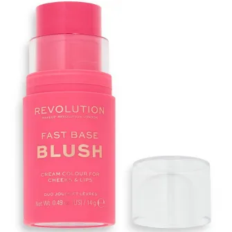 Fard de obraz Revolution Fast Base Blush Stick Rose, 14 g