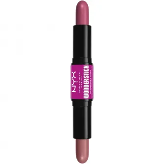 Fard de obraz Wonder Stick Blush NYX Professional Makeup 1 Light Peach and Baby Pink, 8 gr