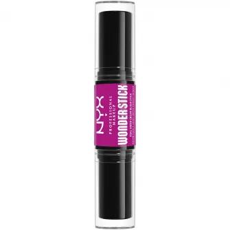 Fard de obraz Wonder Stick Blush NYX Professional Makeup 1 Light Peach and Baby Pink, 8 gr
