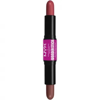 Fard de obraz Wonder Stick Blush NYX Professional Makeup 3 Coral and Deep Peach, 8 gr