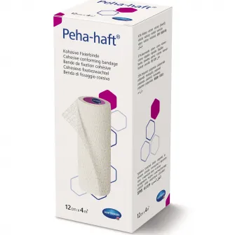 Fasa elastica autoadeziva Hartmann, Peha-haft, 12 cm x 4 m