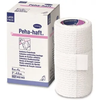 Fasa elastica autoadeziva, Hartmann Peha-Haft, 8 cm x 20 m