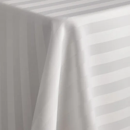 Fata de masa Damasc Gecor, bumbac 100%, dungi 2 cm, 140x180 cm