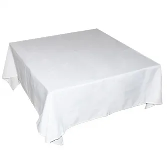 Fata de masa damasc Kotonia Home, 100% bumbac, 450 GSM, 150X240 cm, alb