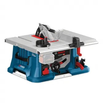 Ferastrau circular de banc pe acumulator Bosch Professional GTS 18V-216, 18 V, 216 mm diametru panza, 658x553 mm dimensiune maxima, 4500 RPM, panza fierastrau, acumulator, incarcator