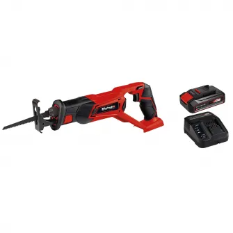 Ferastrau multifunctional Einhell PXC TE-AP 18 Li - Solo, 18 V, 22 mm lungime cursa, 100 mm adancime maxima taiere + Starter Kit Einhell PXC acumulator 18 V, 2.5 Ah, incarcator