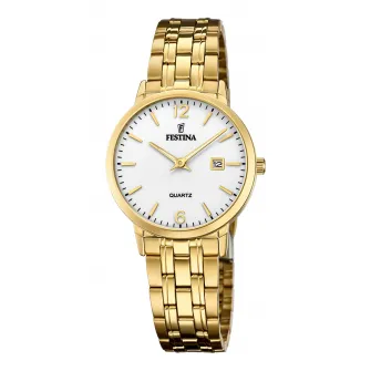 Festina, Ceas quartz de otel inoxidabil, Auriu