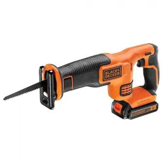 Fierasrau sabie pe acumulator Black  Decker BDCR18M1-QW, 18 V, 4 Ah, 3000 curse/min, 100 mm adancime maxima taiere