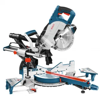 Fierastrau circular Bosch Professional GCM 8 SJL, cu sanie de glisare, 1600W, 5500rpm, 312mm