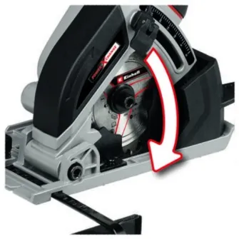 Fierastrau mini circular pe acumulator Einhell TE-CS 18/89 Li - Solo, 18 V, tehnologia PXC, 89 mm diametru disc taiere, 28 mm adancime taiere, 2500 RPM, fara acumulator/incracator