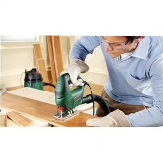 Fierastrau pendular Bosch PST 650, 500 W, 3100 oscilatii/min, 65 mm adancime maxima de taiere