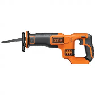 Fierastrau sabie pe acumulator Black  Decker BDCR18N-XJ, 18 V, 3000 curse/min, 15 cm panza fierastrau, fara acumulatoor/incarcator