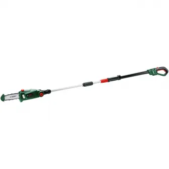 Fierastrau telescopic pentru crengi pe acumulator Bosch Universal ChainPole 18, 18 V, 20 cm lungime lama, 210-260 cm lungime, fara acumulator/incarcator