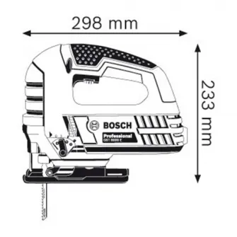 Fierastrau vertical Bosch Professional GST 8000 E, 710W, 3100rpm, 80mm