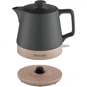 Fierbator Concept RK0062, 1000 W, 1 l, ceramic, Antracit