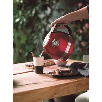 Fierbator electric KitchenAid Artisan Candy Apple 5KEK1522ECA, 2400W, 1.5l, Rosu