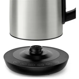 Fierbator Philips HD9359/90, 2200 W, 1.7 L, control temperatura, Negru