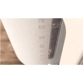 Fierbator Philips HD9365/10 Conscious collection 2200 W, 1.7 l, filtru, capac detasabil, indicator al nivelului apei usor de citit, oprire automata, sistem de siguranta multiplu, cablu de alimentare ascuns