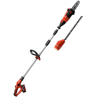 Fierestrau si trimmer Einhell Power-X-Change GE-HC 18 Li T Kit pentru crengi si gard viu cu acumulator, 18 V, 1700 curse/min
