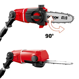 Fierestrau si trimmer Einhell Power-X-Change GE-HC 18 Li T Kit pentru crengi si gard viu cu acumulator, 18 V, 1700 curse/min