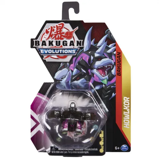 Figurina Bakugan Evolutions - Howlkor, negru