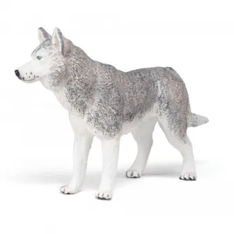 Figurina Papo - Caini si Pisici, Husky siberian