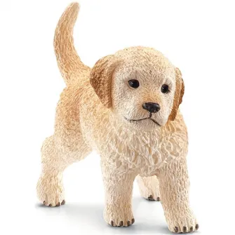 Figurina Schleich, Farm World, Catelus Golden Retriever