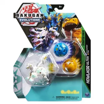 Figurine Bakugan Evolutions - Starter Pack, Howlkor Ultra, Neo Pegatrix si Trox