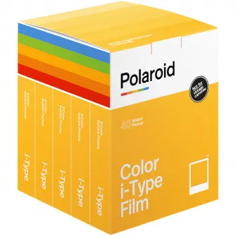 Film Color Polaroid pentru i-Type, 40 buc