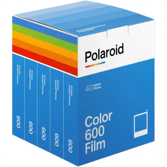 Film Color Polaroid pentru Polaroid 600, 40 buc