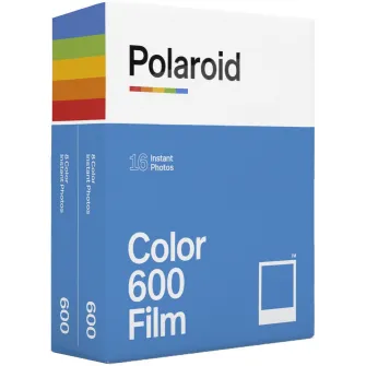 Film Color Polaroid pentru Polaroid 600, Double Pack