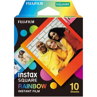 Мгновенная пленка Fujifilm Instax Film Square Rainbow 1x10