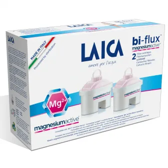 Filtre Laica Bi-flux Magnesium Active pentru cana de filtrare apa, 2 buc