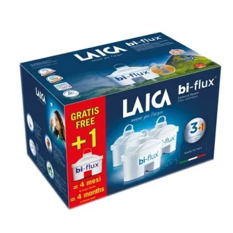 Filtre Laica Biflux pentru cana de filtrare apa, 3 buc +1 gratis