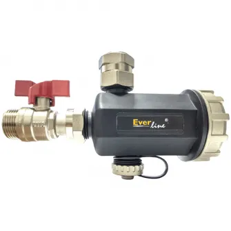 Filtru antimagnetita Everline MA-FHP34, 3/4, miez magnetic 9000 Gauss
