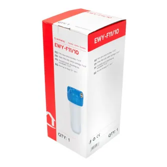 Filtru apa Ermetiq EWY-F11/10, 10'', cu cartus bumbac, filet interior 1''