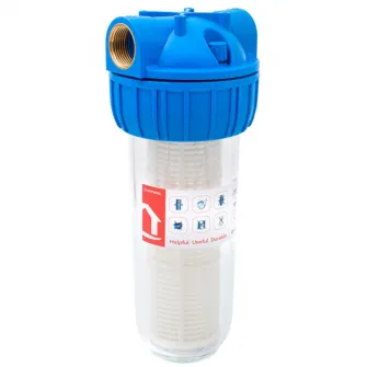 Filtru apa Ermetiq EWY-F11/10S 10'', cu cartus sita, filet interior 1''