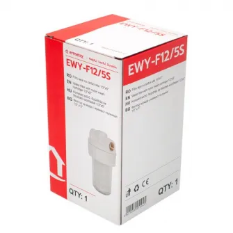 Filtru apa Ermetiq EWY-F12/5S 5'', cu cartus sita, filet interior 1/2''