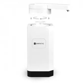 Filtru apa Kompatic FPA1S pentru aparat Kompatic PDF1, 6000 litri sau 6 luni, mediu Filtrant fibre goale NOK Japonia, Carbon activ, PP, Membrana Inox, Standard NFS42