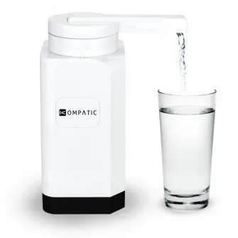 Filtru apa Kompatic FPA1S pentru aparat Kompatic PDF1, 6000 litri sau 6 luni, mediu Filtrant fibre goale NOK Japonia, Carbon activ, PP, Membrana Inox, Standard NFS42