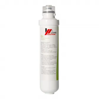 Filtru carbon activ C1 Living Solutions F2, 3 l/min, 4 bar, 3600 l