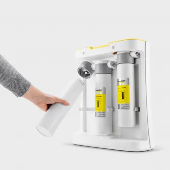 Filtru de apa Karcher WPC 120 UF2, 1.024-754.0, debit 120 l/h, rezerva de apa 3/8вЂі, presiune de admisie 1 - 4 bar, Alb/Galben