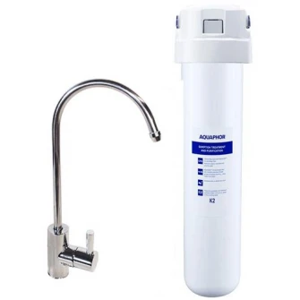 Filtru de apa potabila Aquaphor Cristal Solo (K2), montare sub chiuveta, 1.5 l/min